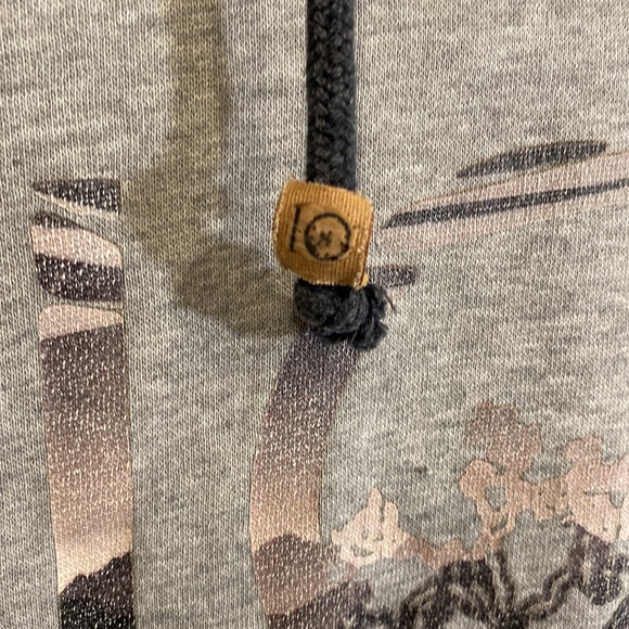 2 shades of grey Tentree hoodie with center design. Size - M :) - Picture 5 of 7